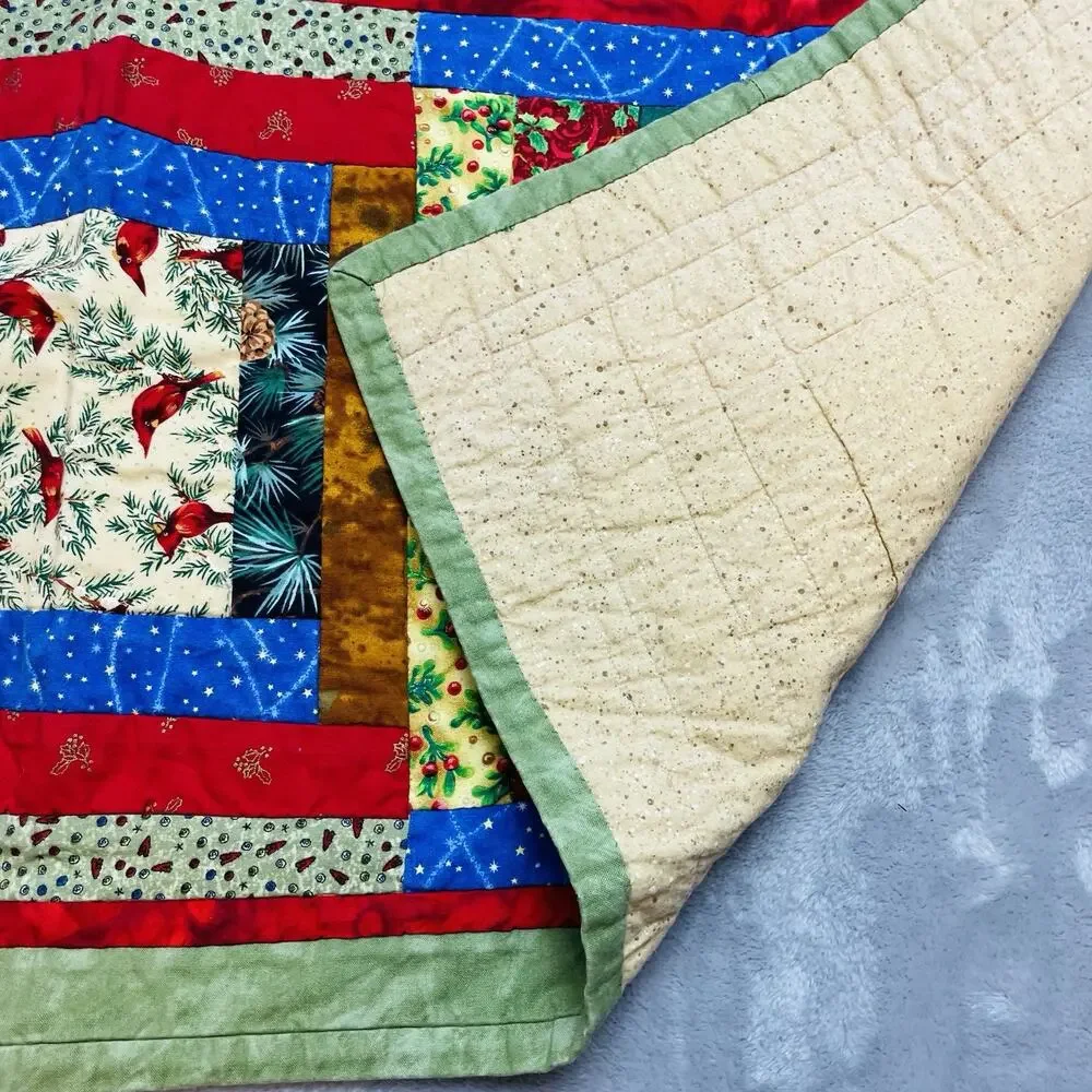 Handmade Quilted Christmas Table Runner 17